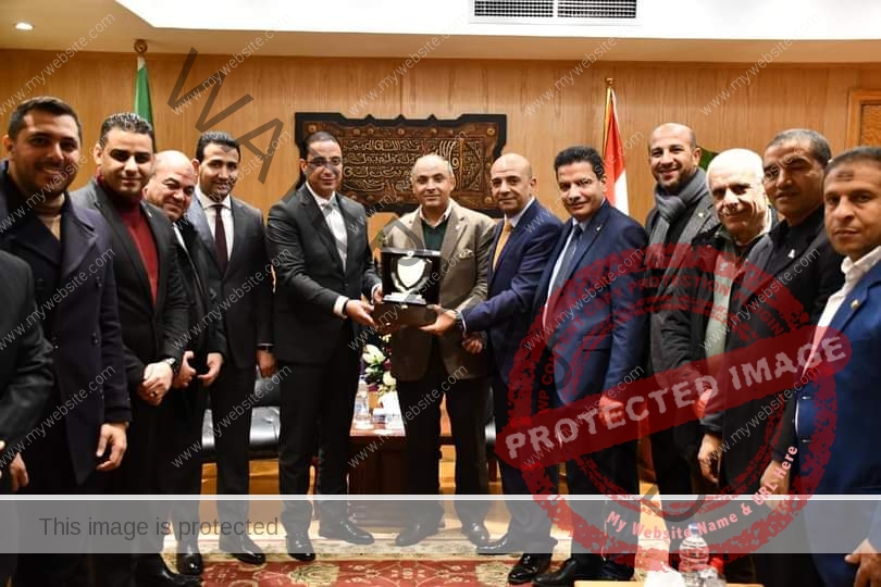 الأنصاري يستقبل وفد الإتحاد المصري للتايكوندو