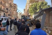 الأجهزة التنفيذية بمدينة الفيوم تواصل حملاتها المكبرة لرفع الإشغالات والتعديات بمنطقة الحادقة