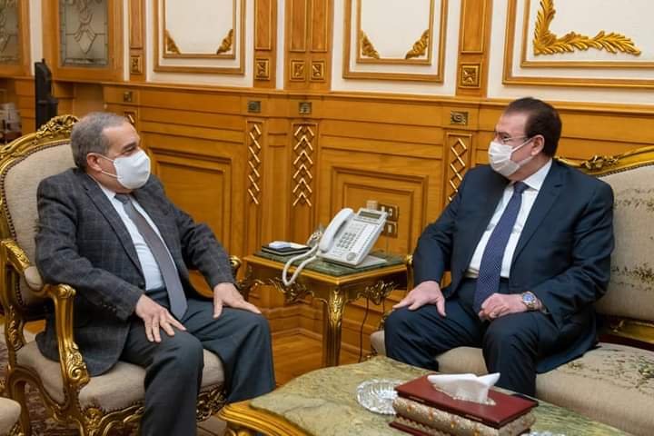 مرسي ونقيب المهندسين يبحثان سبل تعزيز التعاون المشترك