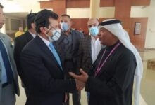 صبحي يلتقى رئيس الاتحاد العربي للتطوع عقب مشاركته في جلسة "التجارب التنموية " 