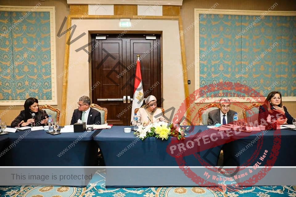 وزيرة البيئة تنظم الجلسة التشاورية مع السيد ألوك شارما رئيس مؤتمر المناخ COP26 والوفد المرافق له