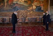رئيس جمهورية البرتغال يتسلم أوراق أعتماد السفير وائل النجار