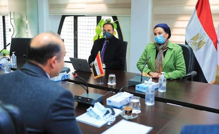 فؤاد تلتقى رئيس البورصة المصرية لإستعراض مساهمات البورصة فى التصدى لآثار التغيرات المناخية