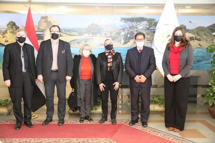 فؤاد تلتقى مدير مركز "إيكاردا" وتبحث التعاون المشترك فى مجال التغيرات المناخية