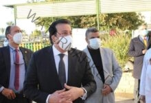 عبد الغفار يتفقد مستشفى حميات (المسلة) بأسوان 