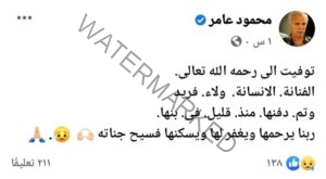 عاجل.. وفاة الفنانة ولاء فريد بعد مرور عام ونصف على رحيل ابنها «عمرو»