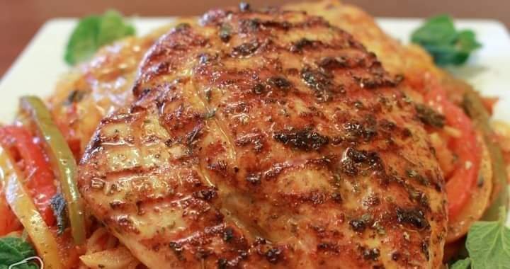 ستيك الدجاج المشوي ... مقدم من الشيف: نادية فروانة