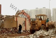 إزالة منازل مخالفة في قرى مريوط غرب الإسكندرية