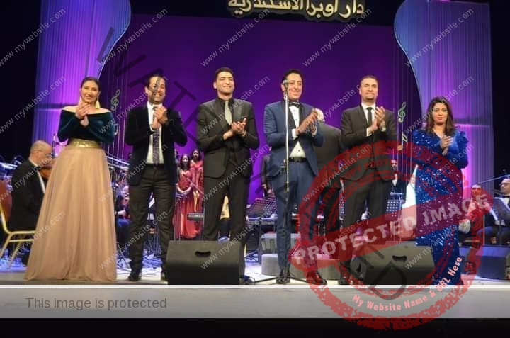الأوبرا بالإسكندرية تشهد حفلاً غنائيًا كبيراً بمسرح سيد درويش