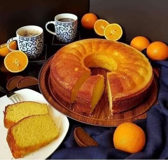 كيك البرتقال ... مقدم من الشيف : سهام الحشاش