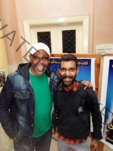 الفنان الشاب "أحمد عاطف" يطمح في الوقوف أمام الفنان الكبير "أحمد عز" 
