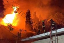 "عاجل" حريق هائل بالسفارة الروسية في الفلبين