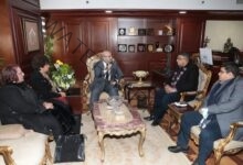 غنيم يلتقى لجنة من وزارة الثقافة لبحث إنشاء قصور ثقافة بقرى المبادرة الرئاسية" حياة كريمة"