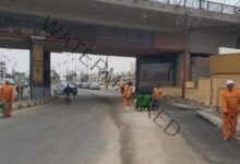 رفع وإزالة إشغالات الطريق العام والتعديات على الأرصفة في حملة مكثفة بمدينة بني سويف