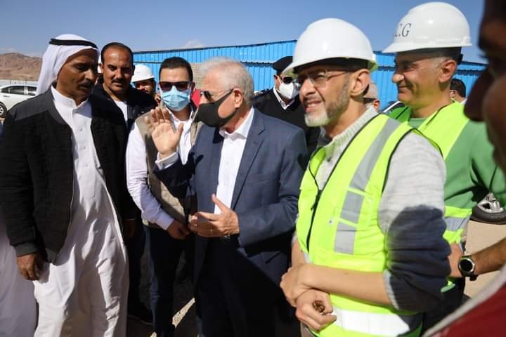 فودة يتابع الأعمال الإنشائية لمستشفى دهب المركزي لتوفير الخدمة الصحية علي اعلي مستوي لأهالي دهب