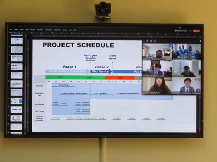 وزير المالية اجتماعه مع وفد الوكالة الكورية للتعاون الدولى «كويكا» عبر «الفيديو كونفرانس» 1 وزير المالية اجتماعه مع وفد الوكالة الكورية للتعاون الدولى «كويكا» عبر «الفيديو كونفرانس»