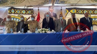 القصير: سيناء تجني ثمار الأمن والاستقرار الذي تحقق في عهد فخامة الرئيس عبدالفتاح السيسي