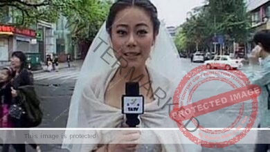 صحفية صينية تترك زفافها لتغطية زلزال قوي بالبلاد .. تفاصيل