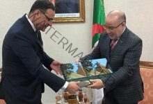 سفير مصر في الجزائر يلتقي وزير الشئون الدينية والأوقاف الجزائري