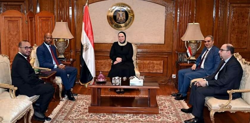 جامع تبحث مع سكرتير عام اتفاقية التجارة الحرة القارية الافريقية تطورات الاتفاقية والرؤية المستقبلية 