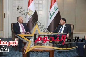 وزير الري يجري مباحثات مع وزير المياه العراقي لمتابعة التعاون الثنائي بين البلدين