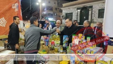 غراب يتفقد معرض " أهلاً رمضان" بمدينة أبو حماد