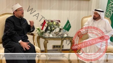 وزير الأوقاف يلتقي وزير الحج السعودي بمقر وزارة الحج بجدة