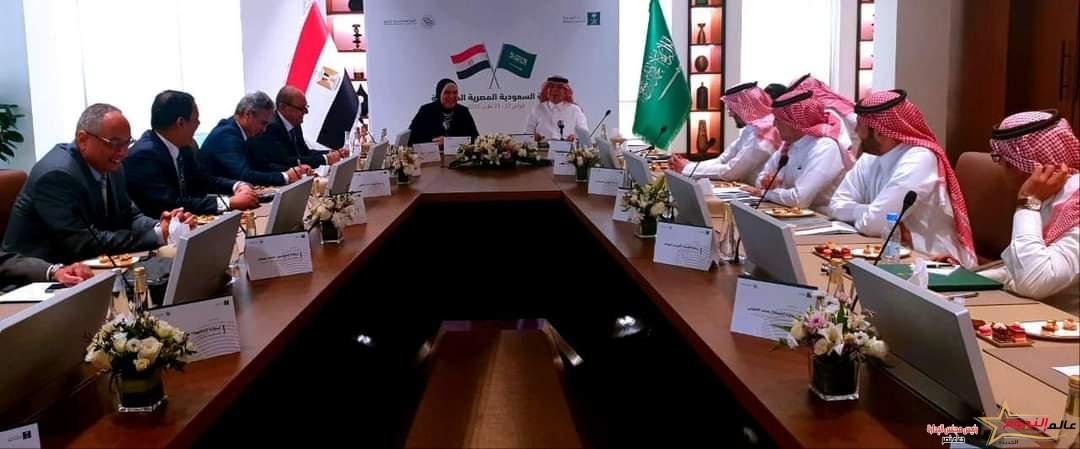 وزيرة التجارة ونظيرها السعودي يترأسان الاجتماع الأول لمتابعة تنفيذ توصيات اللجنة المصرية السعودية المشتركة