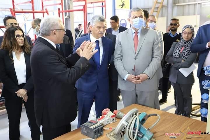 سعفان يتفقد مشروع مونوريل بالعاصمة الإدارية الجديدة