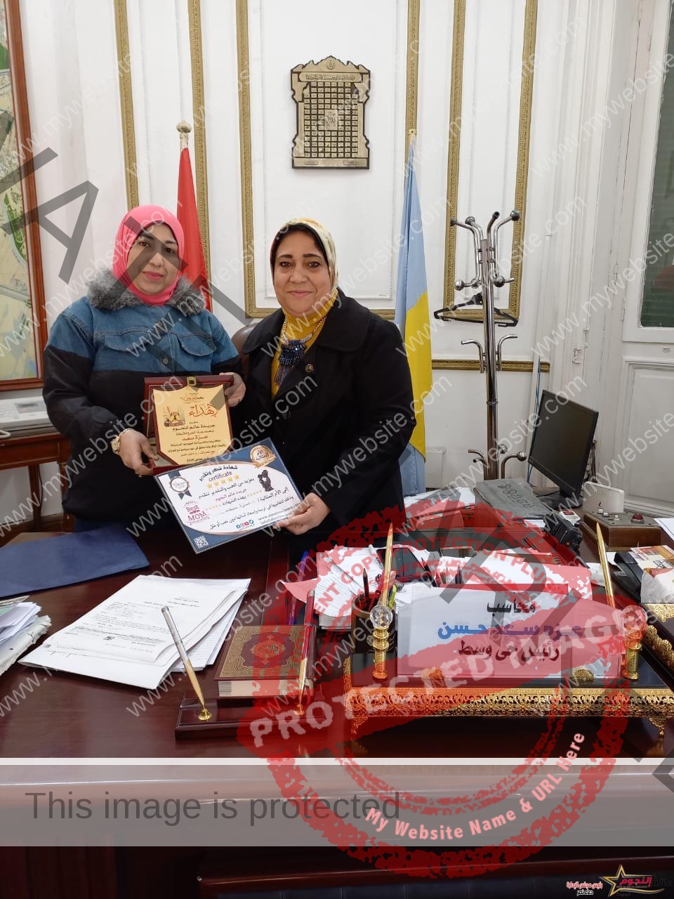 رئيس حي وسط الإسكندرية السيدة " عزة سعد " : اؤمن بفريق العمل ولا أتخذ قرارات بشكل منفرد "