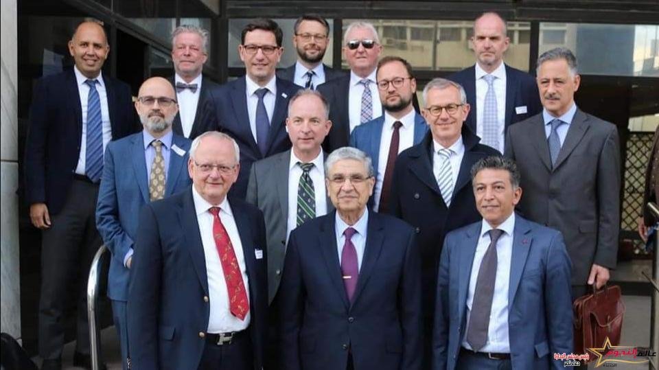 وزير الكهرباء يستقبل رئيس مجلس إدارة مجموعة هيرنكنيشت الألمانية ووفد كبير من الشركات الألمانية 1 وزير الكهرباء يستقبل رئيس مجلس إدارة مجموعة هيرنكنيشت الألمانية ووفد كبير من الشركات الألمانية