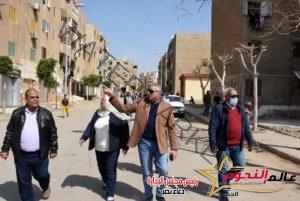 مسئولو " الإسكان " يتفقدون مشروعات التطوير والخدمات بالتجمع الثالث بالقاهرة الجديدة