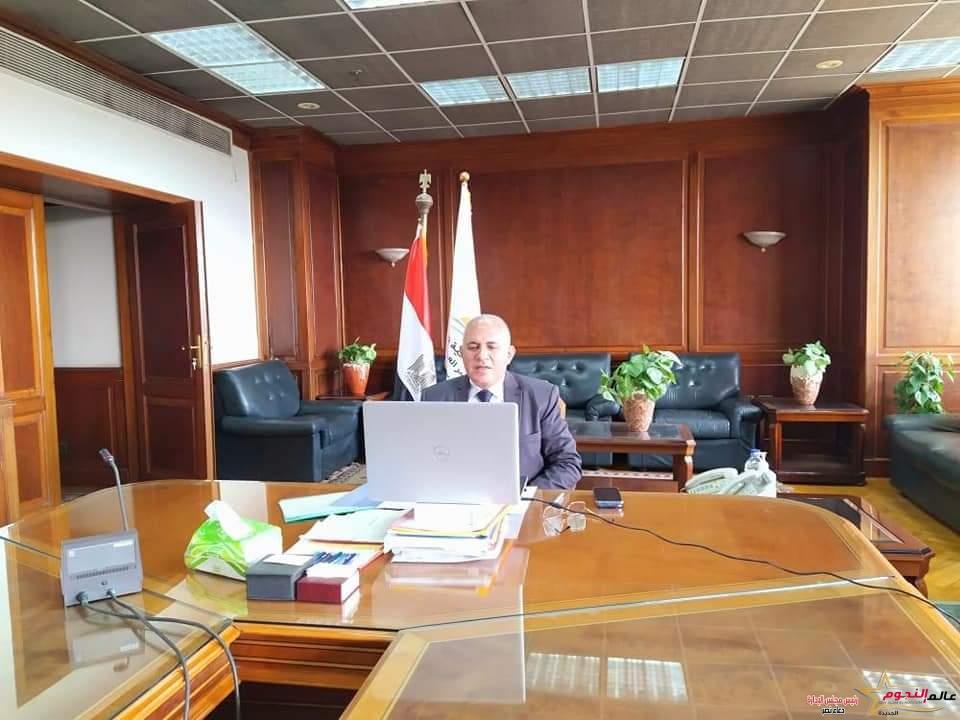 د. عبد العاطى يناقش مع مسئولى المعهد الدولي للمياه بستوكهولم التنسيق المشترك فى الإعداد لجناح فعاليات مؤتمر المناخ