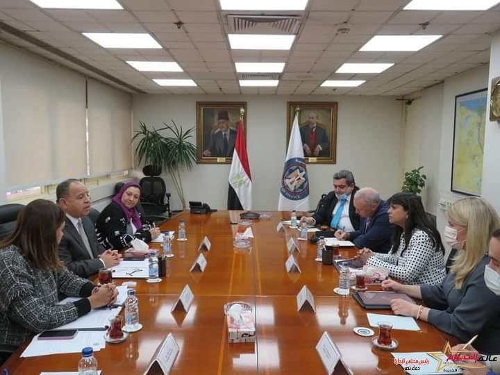 معيط ولقائه مع مديرة قطاع الصحة للشرق الأوسط وشمال أفريقيا بالبنك الدولي