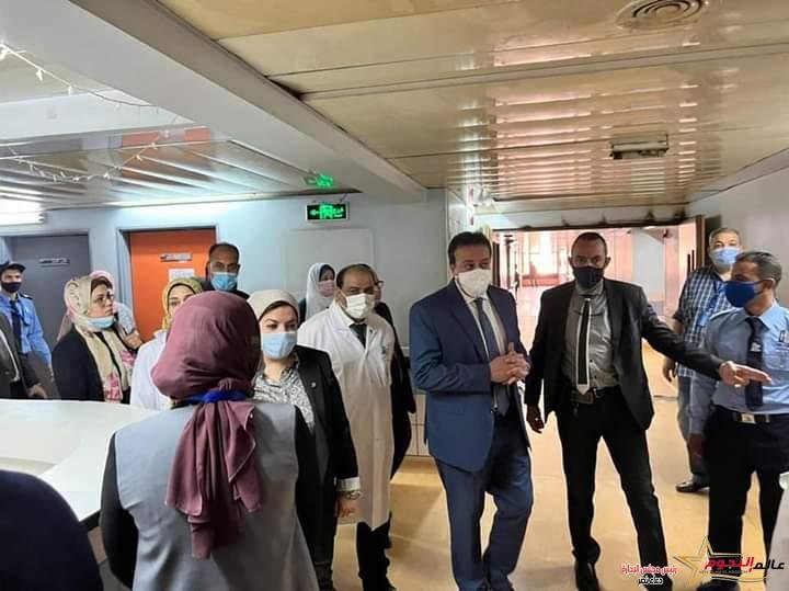 عبدالغفار يوجه بتطوير شامل لمستشفى الهلال وتحديث جميع أجهزة قسم العلاج الطبيعي 1 عبدالغفار يوجه بتطوير شامل لمستشفى الهلال وتحديث جميع أجهزة قسم العلاج الطبيعي