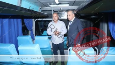 وزير النقل يدشن المرحلة الأولي من خدمات نقل الركاب بمحافظة سوهاج لربط مراكز المحافظة بالعاصمة