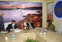 إقبال كبير من شركات السياحة على الجناح المصري المشارك في معرض ميلانو السياحي الدولي بإيطاليا 