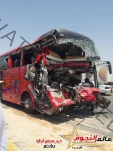 انقلاب حافلة نقل معتمرين مصريين مما نتج عنه مصرع 8 بعد عودتهم من العمرة 