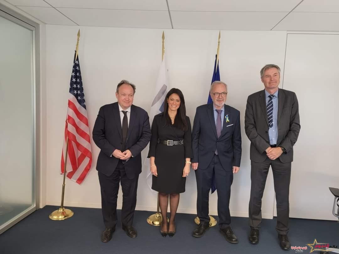 المشاط تبحث مع رئيس بنك الاستثمار الأوروبي وقيادات البنك تعزيز التعاون بين بلدان الجنوب