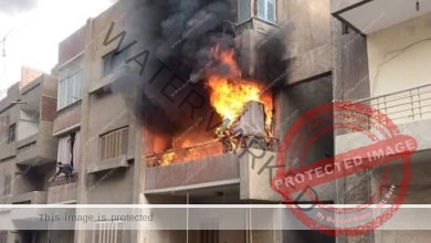 إندلاع حريق والسيطرة عليها في شقة سكنية بعمارات الأوقاف بـ القليوبية