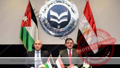 "محمد عبد الوهاب" يستقبل وزير الاستثمار الأردني لبحث فرص التعاون الاستثماري بين البلدين