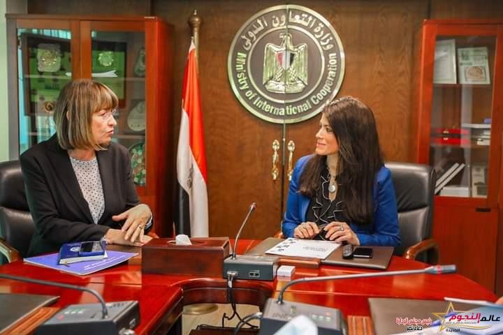 "المشاط "وزيرة التعاون الدولي تلتقي إيلينا بانوفا المنسق المقيم لبرنامج الأمم المتحدة في مصر