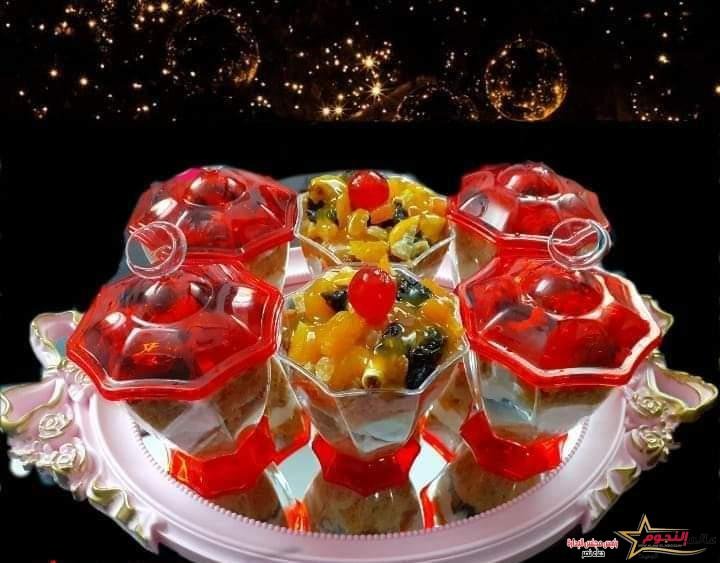 الكنافة بالخشاف والكريمة... مقدمة من الشيف: شوشو عرابي