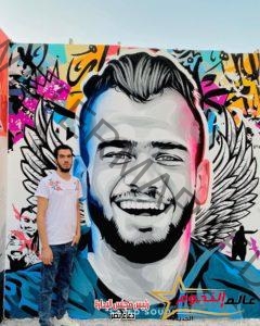 «سيد مسعود» لجريدة عالم النجوم: أتمني أن أكون رسام جرافيتى عالمي 