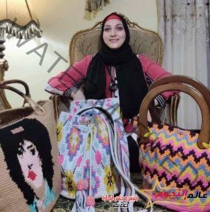 ريهام السعيد فنانة تشكيلية في حوار خاص لـ جريدة عالم النجوم استطاعت أن تصل بشغلها الي العالمية