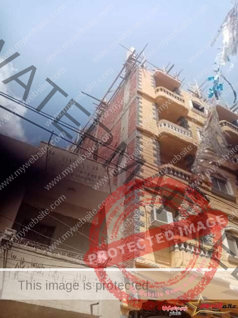 غراب يأمر بإيقاف أعمال إستكمال بناء مخالف لمبني بمدينة أبوحماد