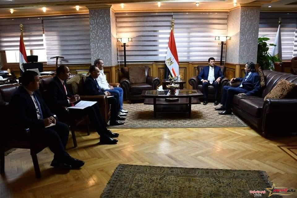 وزير الرياضة يبحث التعاون مع رئيس المركز الدولى للأمن الرياضى