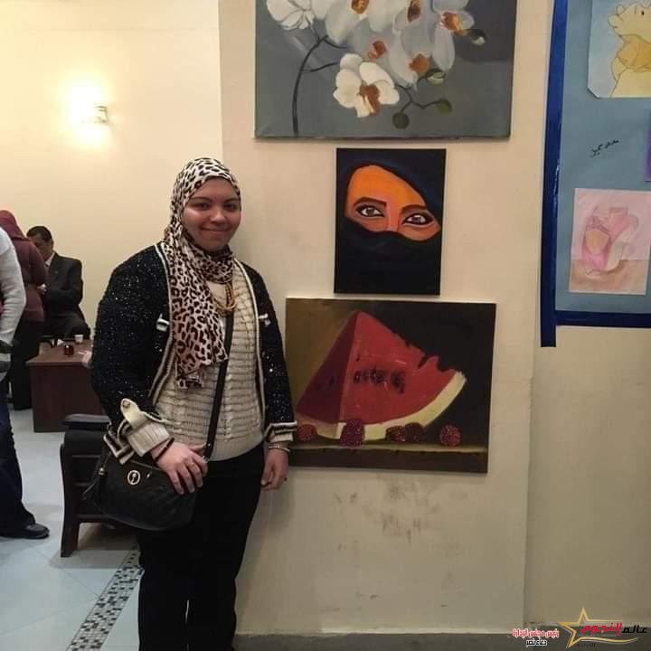 "روان هشام".. صاحبة الريشة المميزة وفنانة المستقبل
