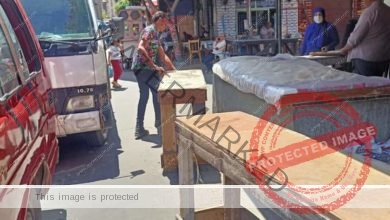 حملة صباحية لإزالة الإشغالات والمخالفات بحي الجمرك بالإسكندرية 