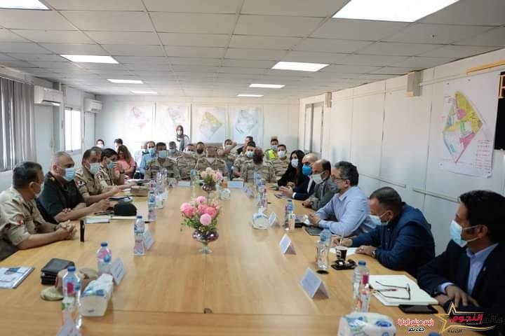 اجتماع تنسيقي لخالد العناني واللواء إيهاب الفار لمتابعة أخر مستجدات الأعمال بمشروع المتحف المصري الكبير استعداداً لافتتاحه